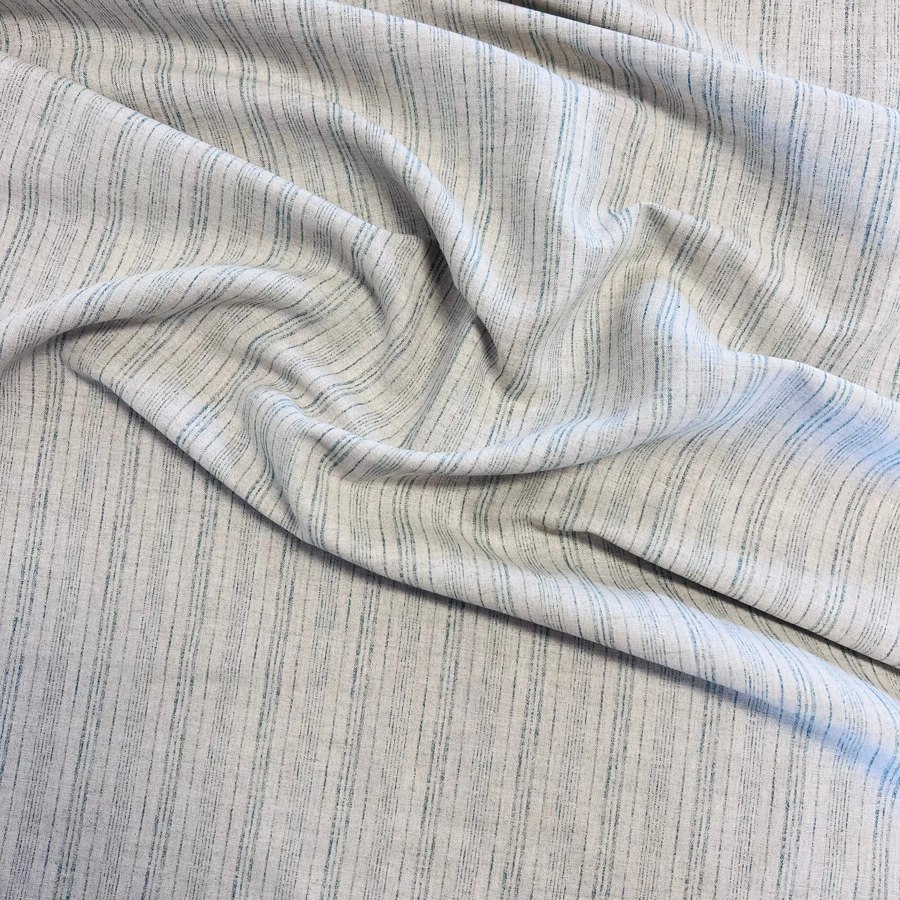 Country Linen | Stripe | Teal