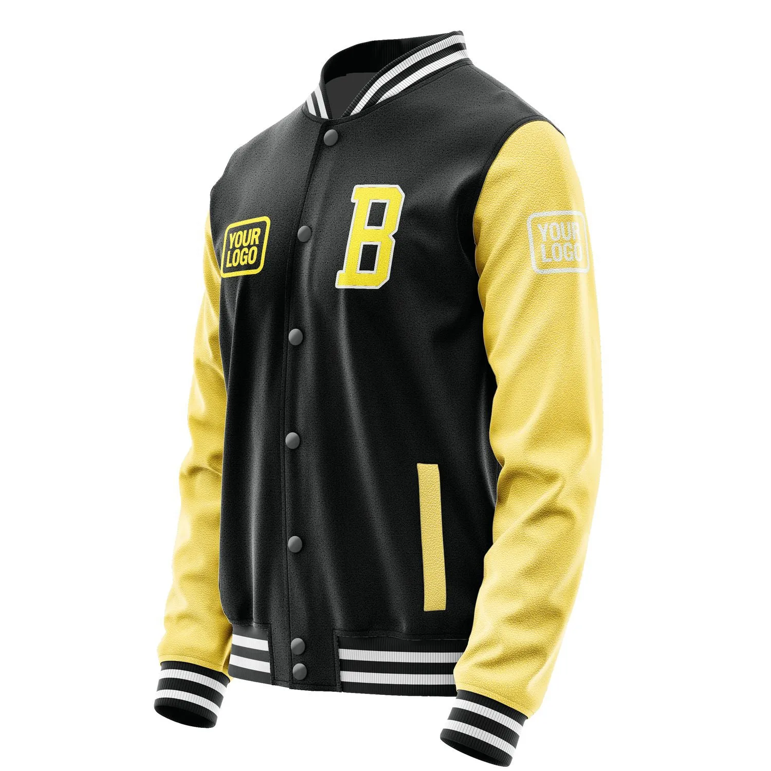 Custom Black Light Yellow Jacket