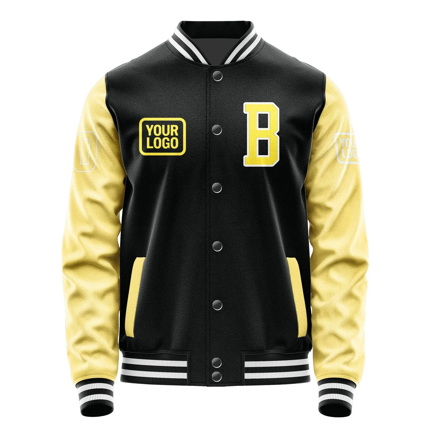 Custom Black Light Yellow Jacket