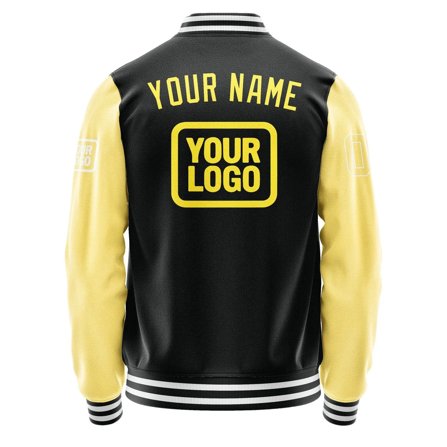 Custom Black Light Yellow Jacket