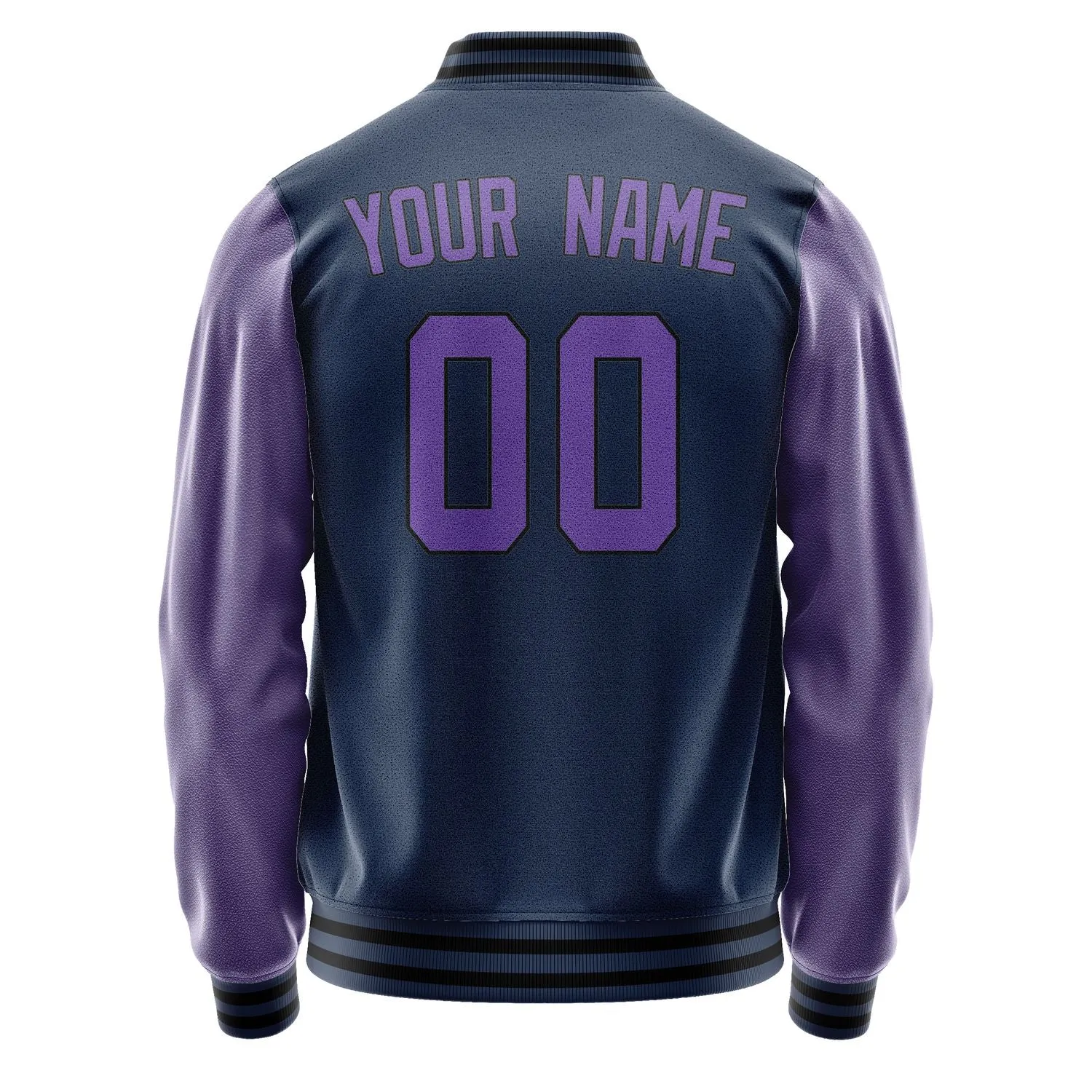 Custom Blue Light Purple Jacket