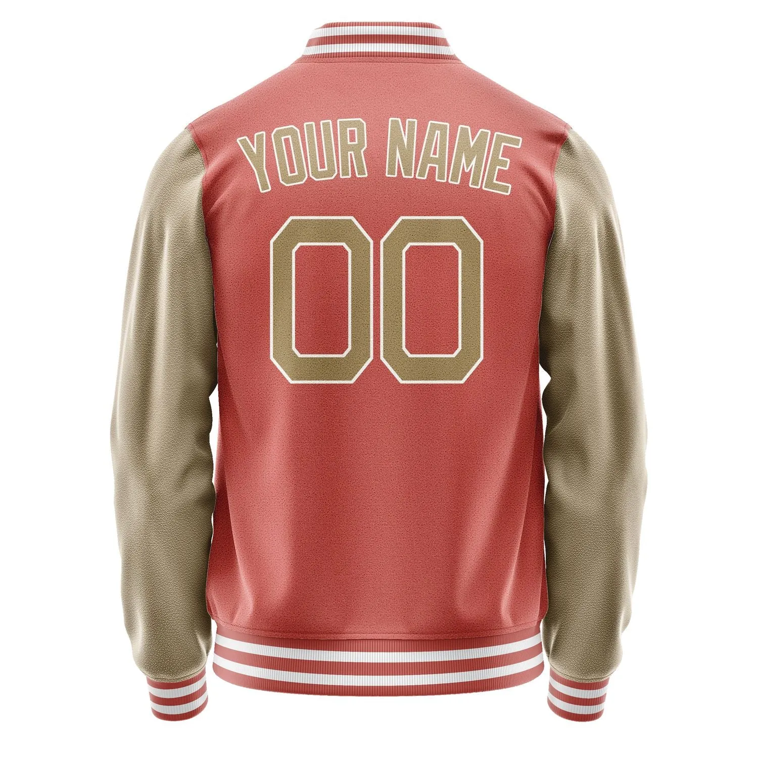 Custom Copper Rose Light Khaki Jacket