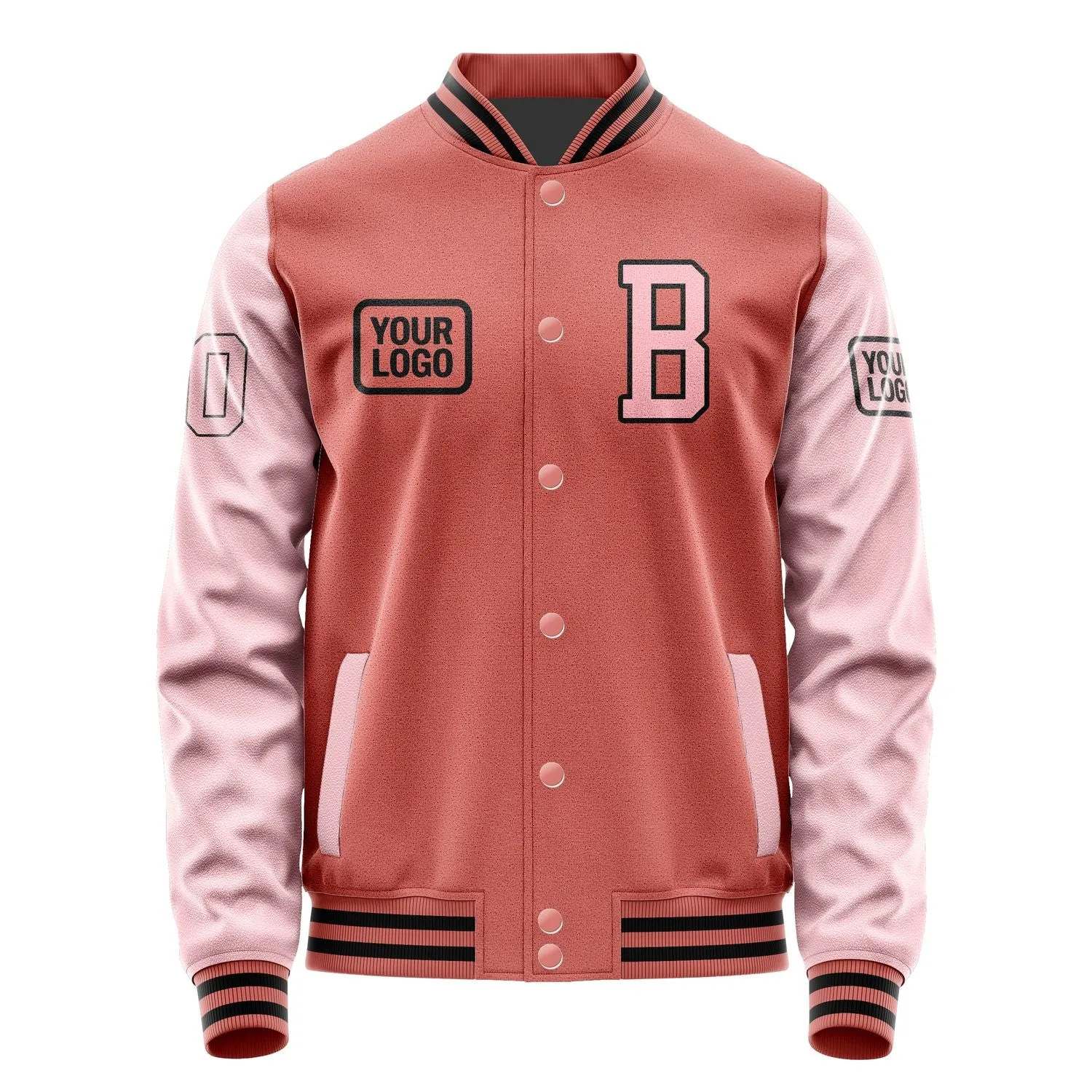 Custom Copper Rose Light Pink Jacket