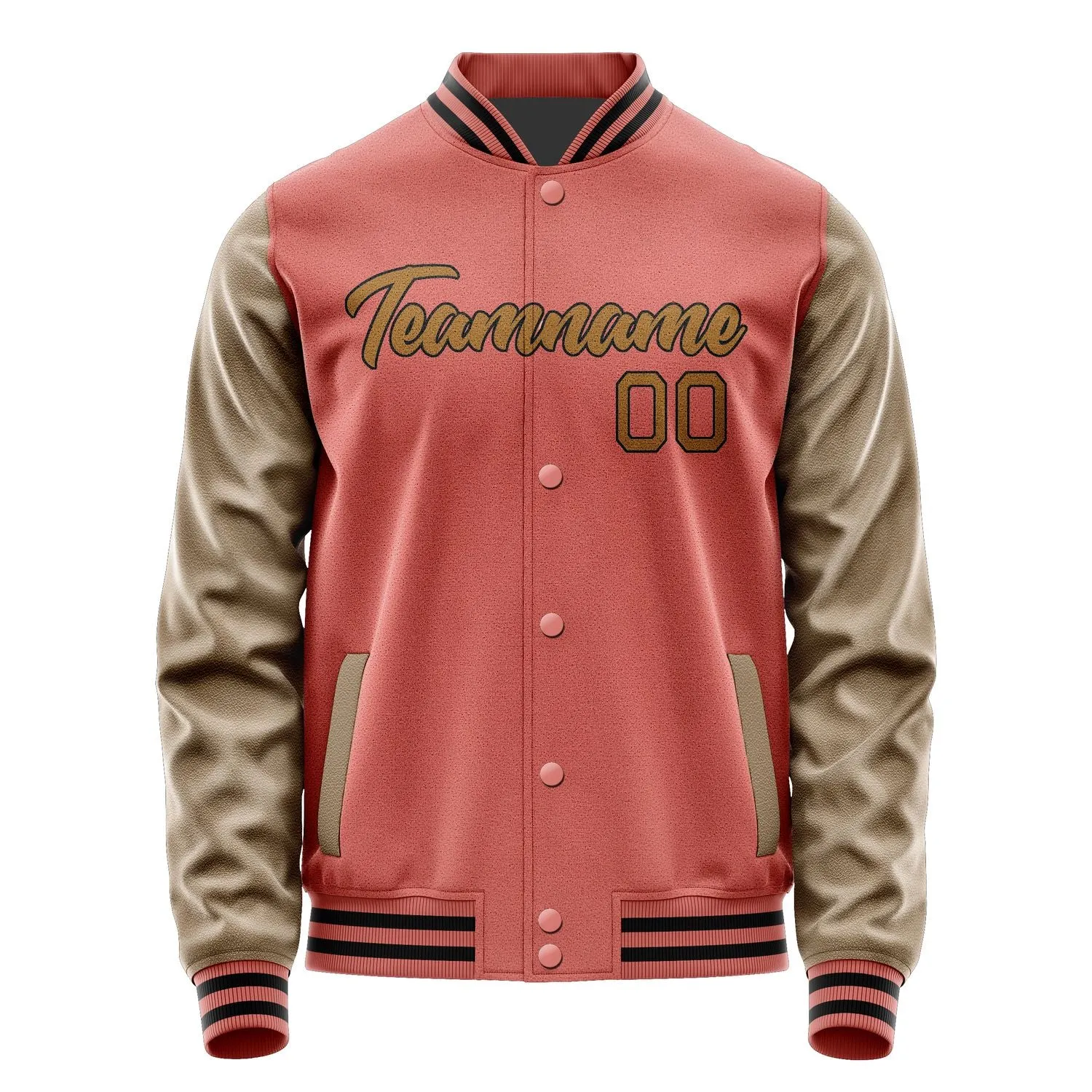 Custom Copper Rose Light Pink Jacket