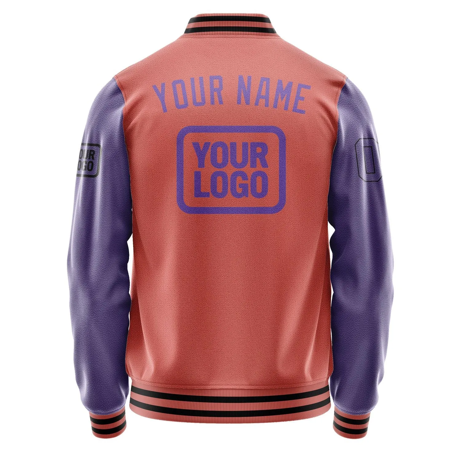 Custom Copper Rose Light Purple Jacket