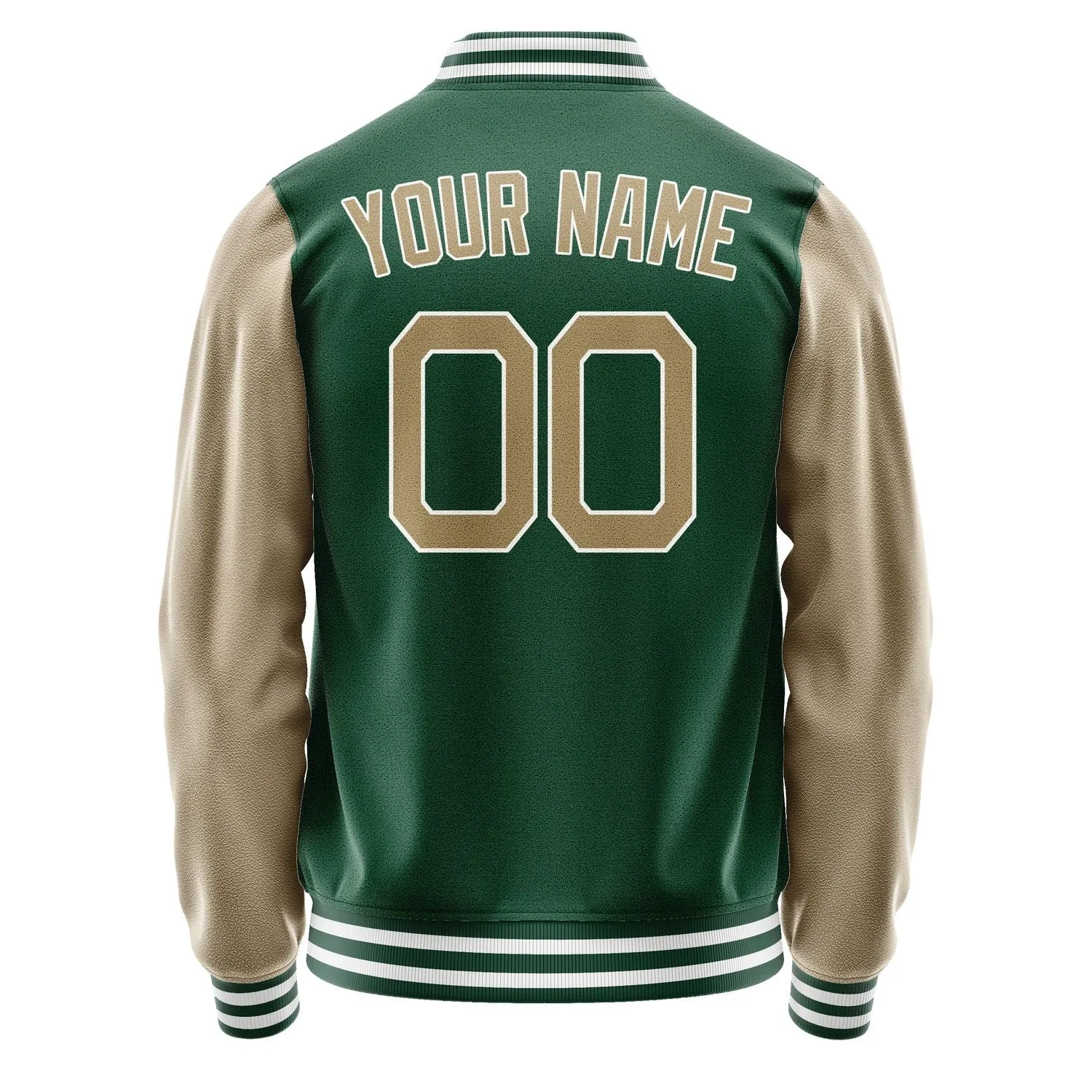 Custom Green Light Khaki Jacket