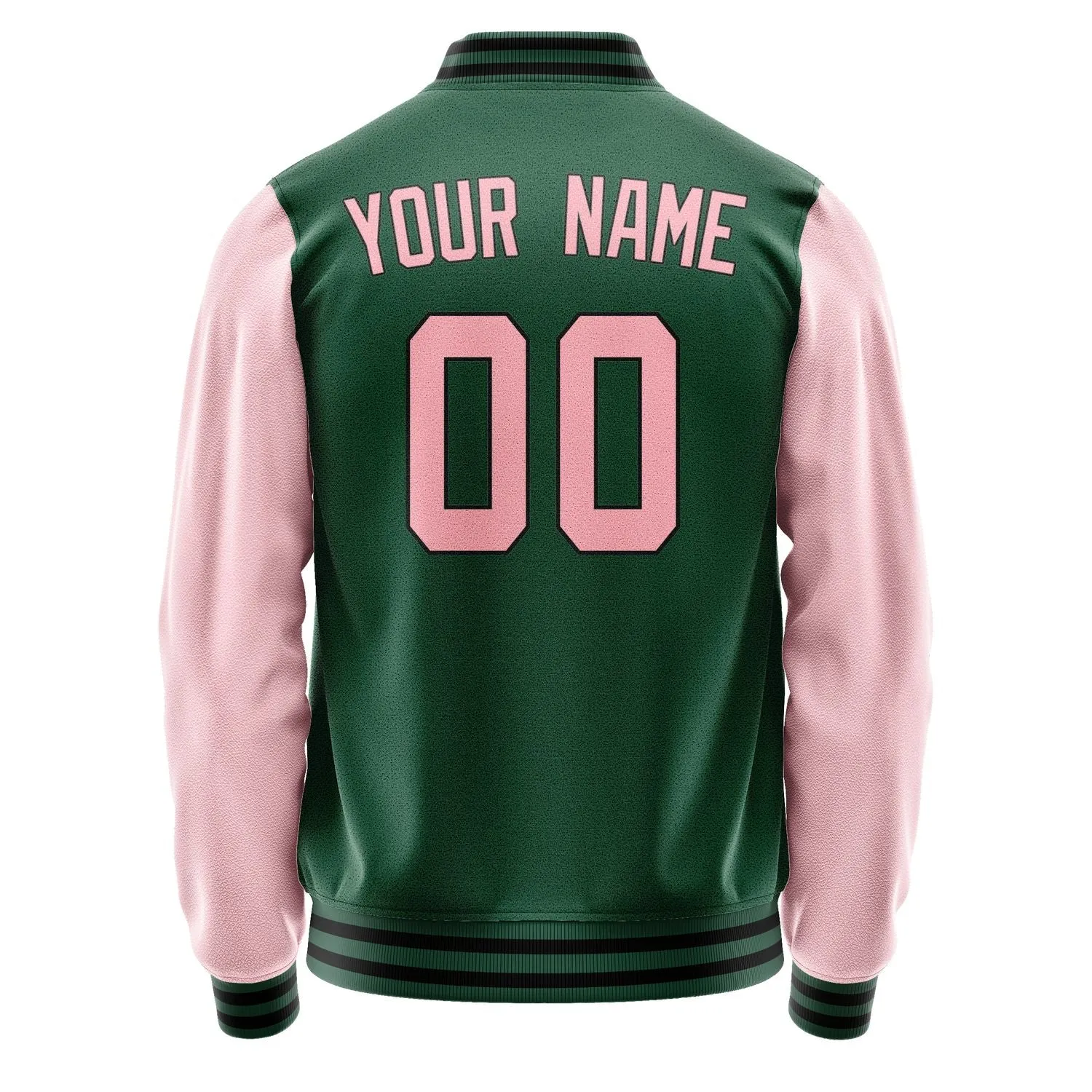 Custom Green Light Pink Jacket