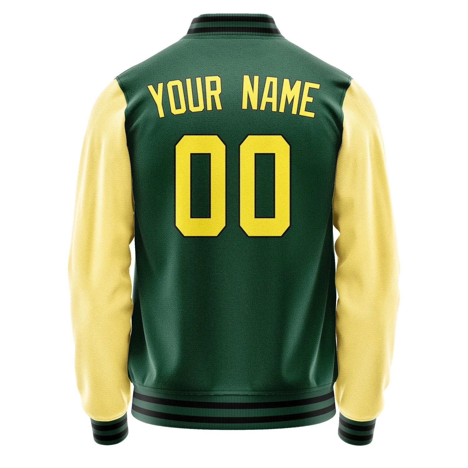 Custom Green Light Yellow Jacket