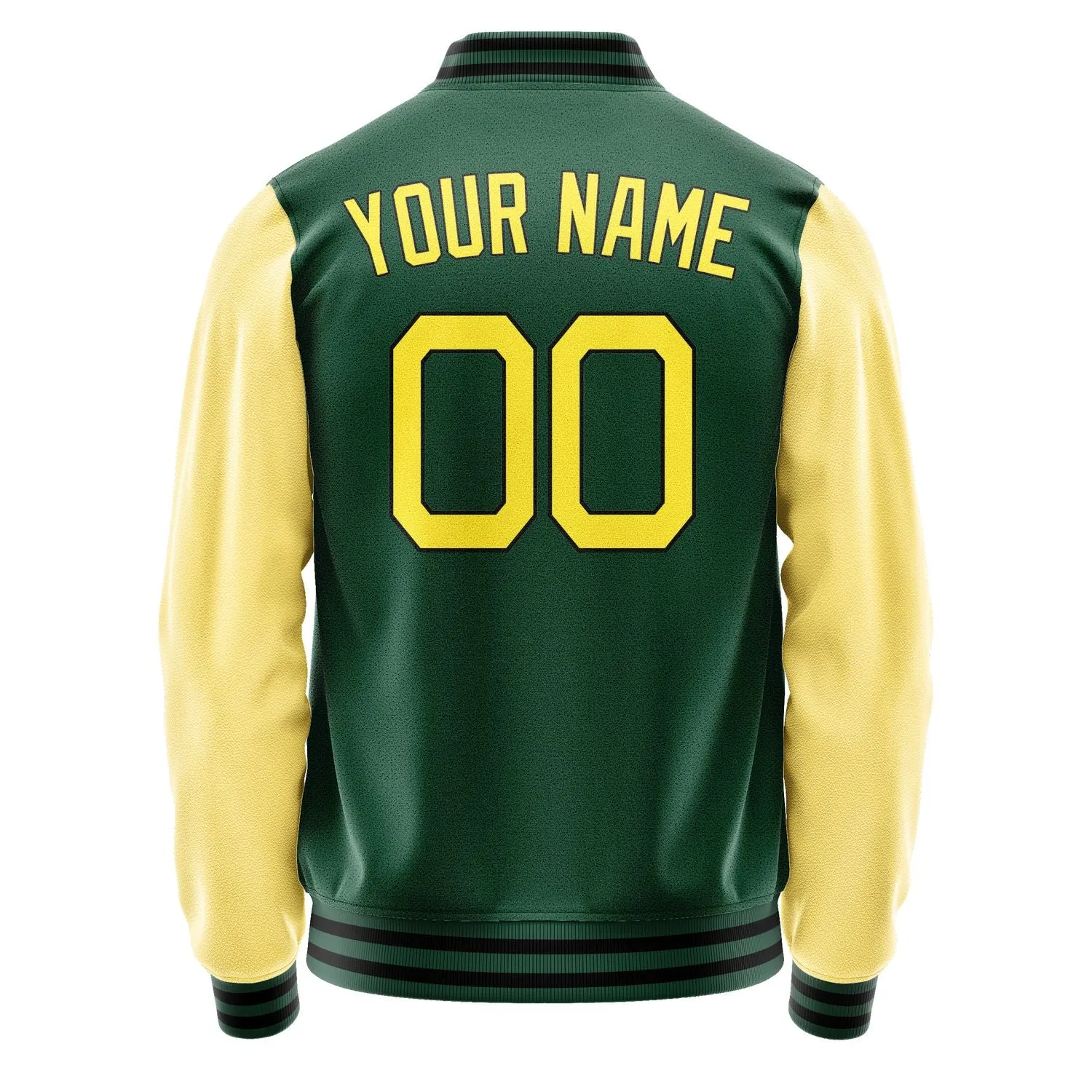 Custom Green Light Yellow Jacket