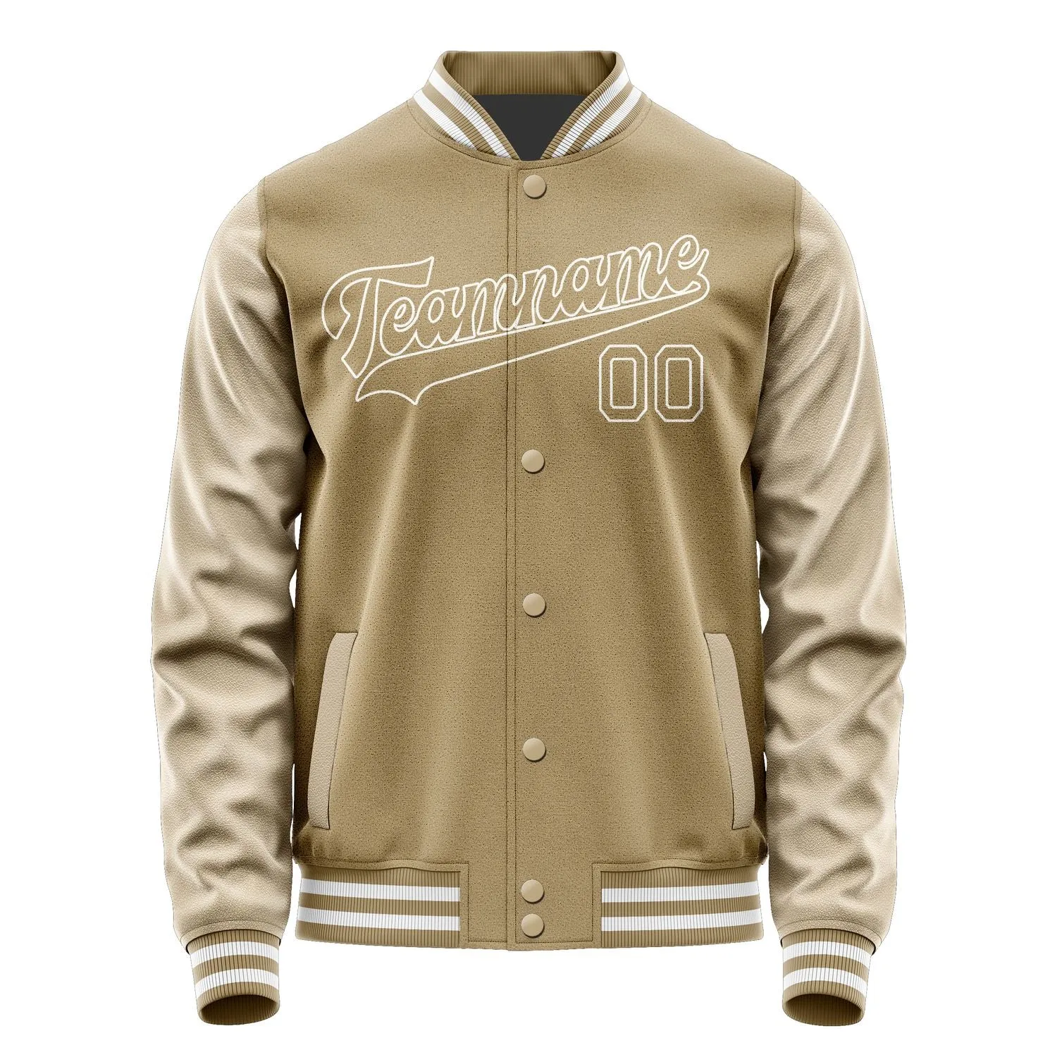 Custom Light Khaki Light Khaki Jacket