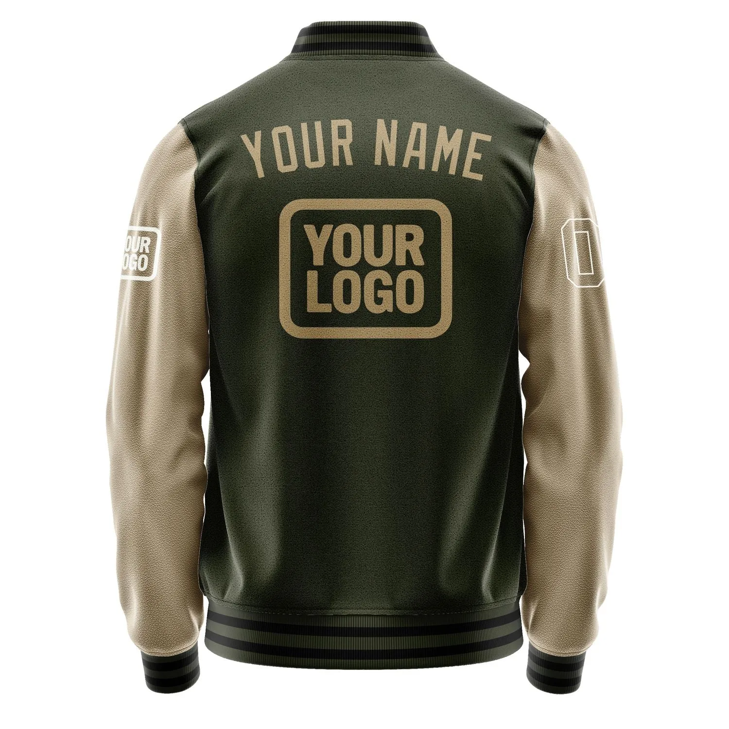 Custom Olive Light Khaki Jacket
