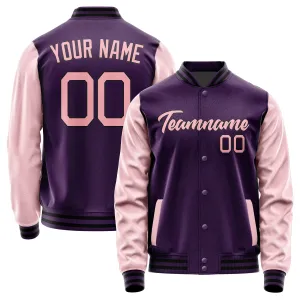 Custom Purple Light Pink Jacket