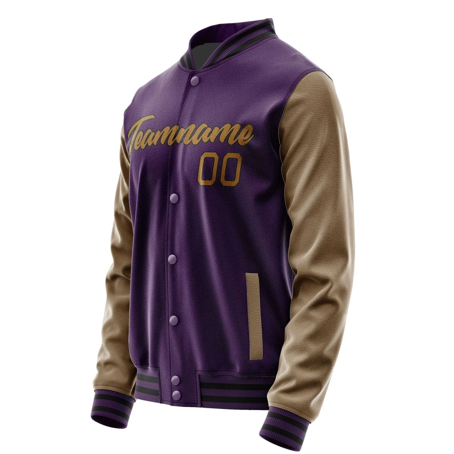 Custom Purple Light Pink Jacket