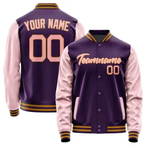 Custom Purple Light Pink Jacket