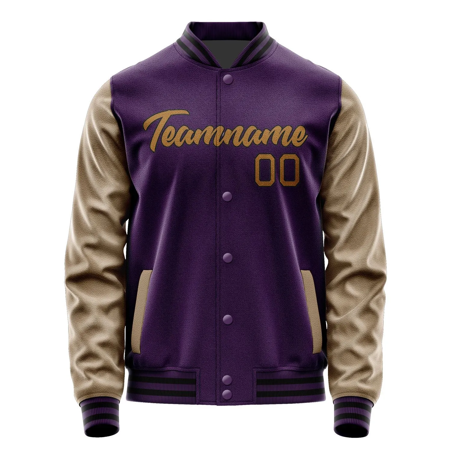 Custom Purple Light Pink Jacket