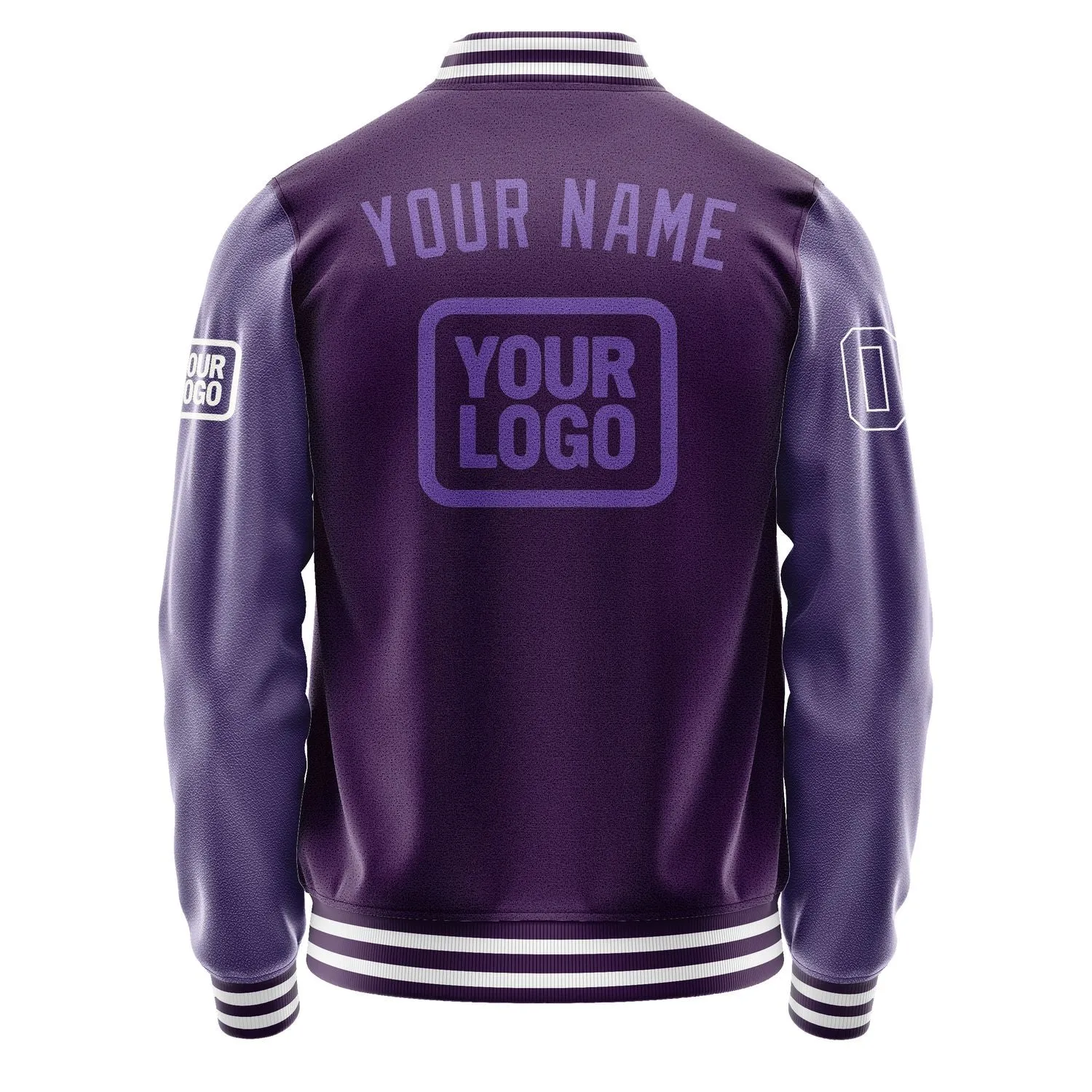 Custom Purple Light Purple Jacket