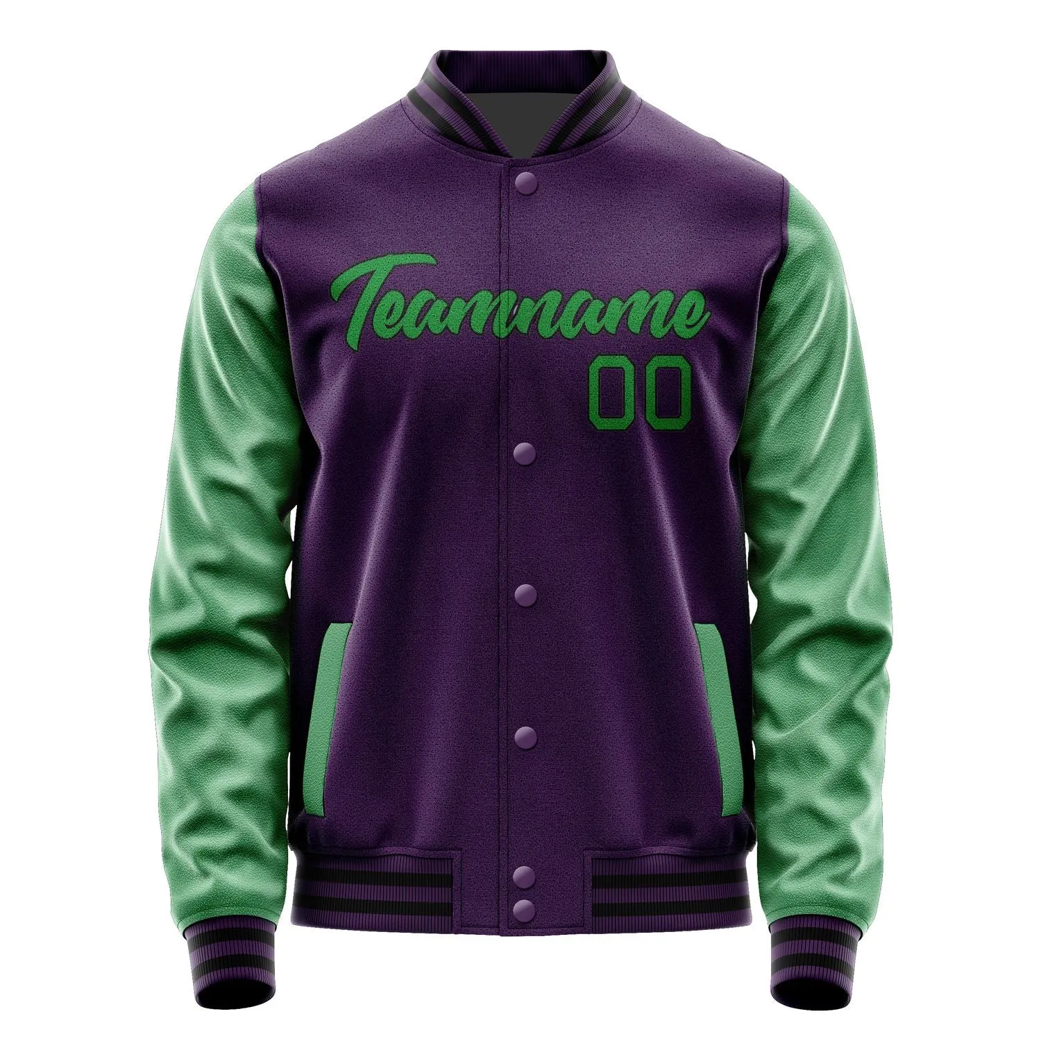 Custom Purple Light Purple Jacket