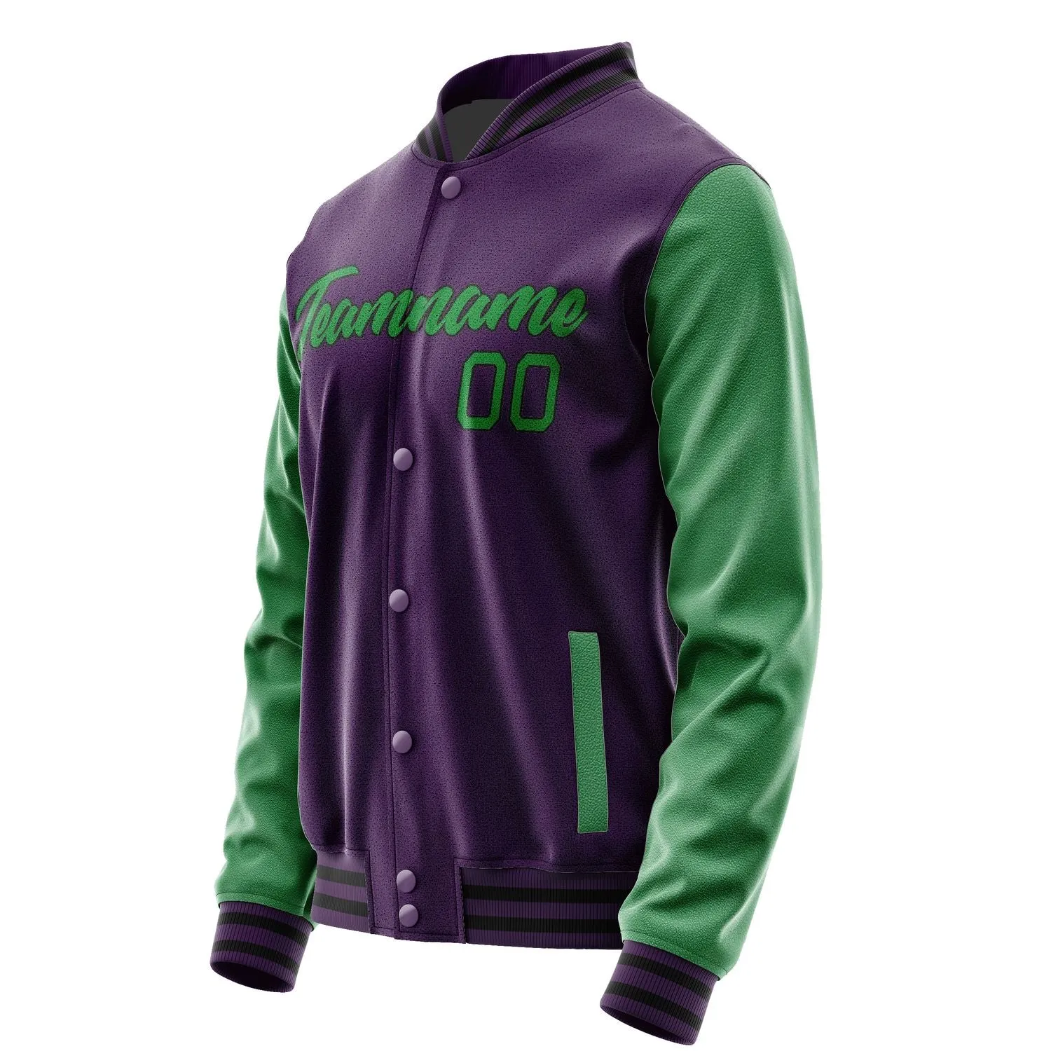 Custom Purple Light Purple Jacket