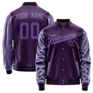 Custom Purple Light Purple Jacket