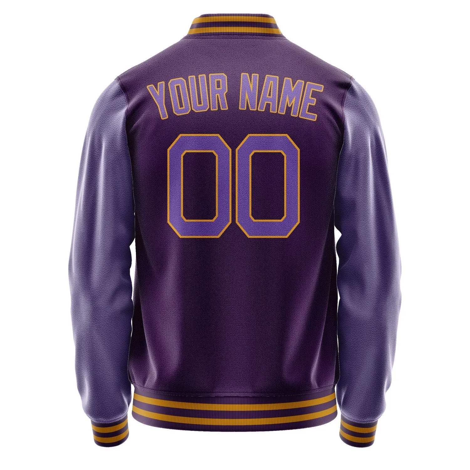Custom Purple Light Purple Jacket