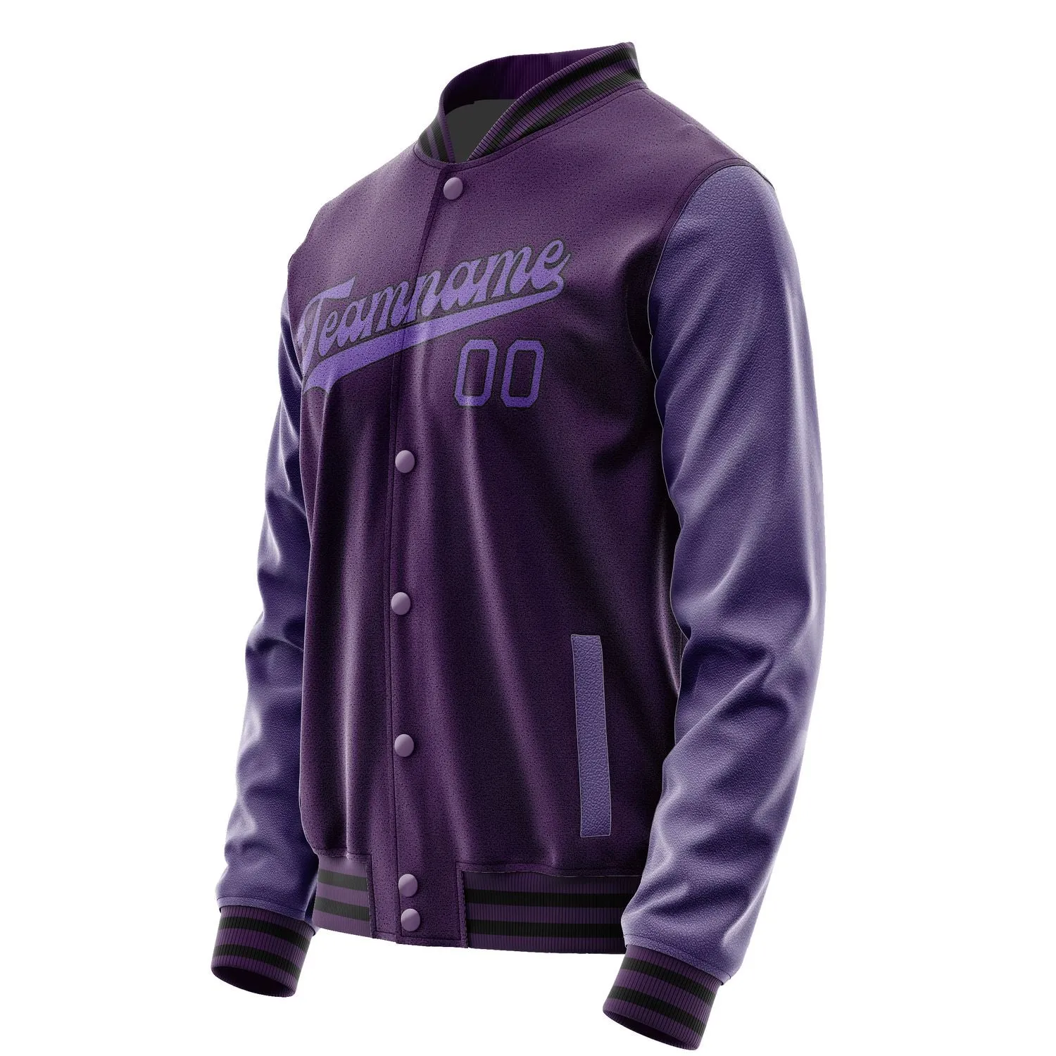 Custom Purple Light Purple Jacket
