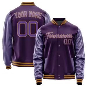 Custom Purple Light Purple Jacket