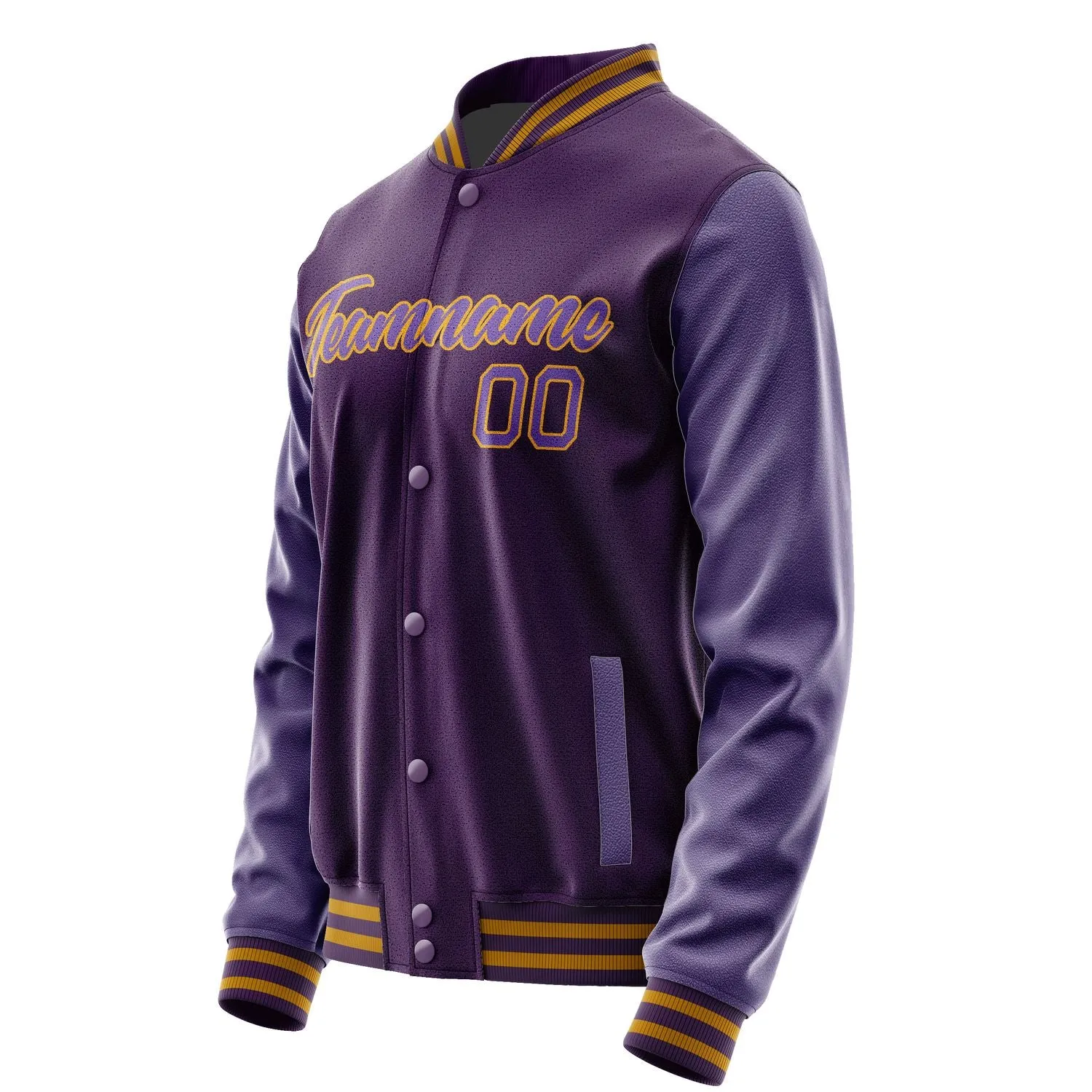 Custom Purple Light Purple Jacket