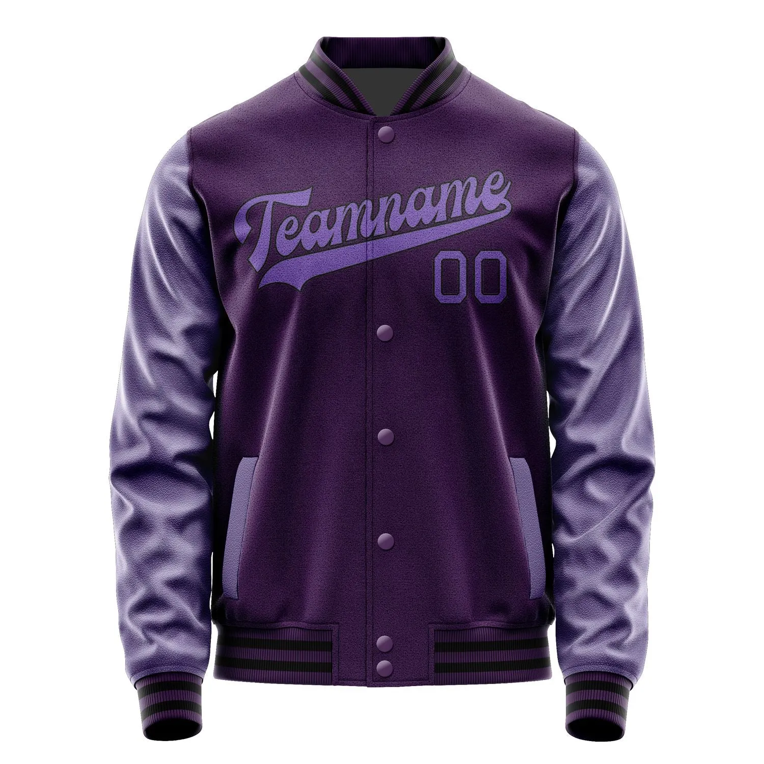 Custom Purple Light Purple Jacket