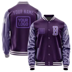 Custom Purple Light Purple Jacket