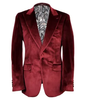 DAVID WEJ Maison Velvet Blazer