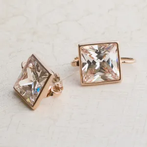 Dear Princess Rose Gold earrings