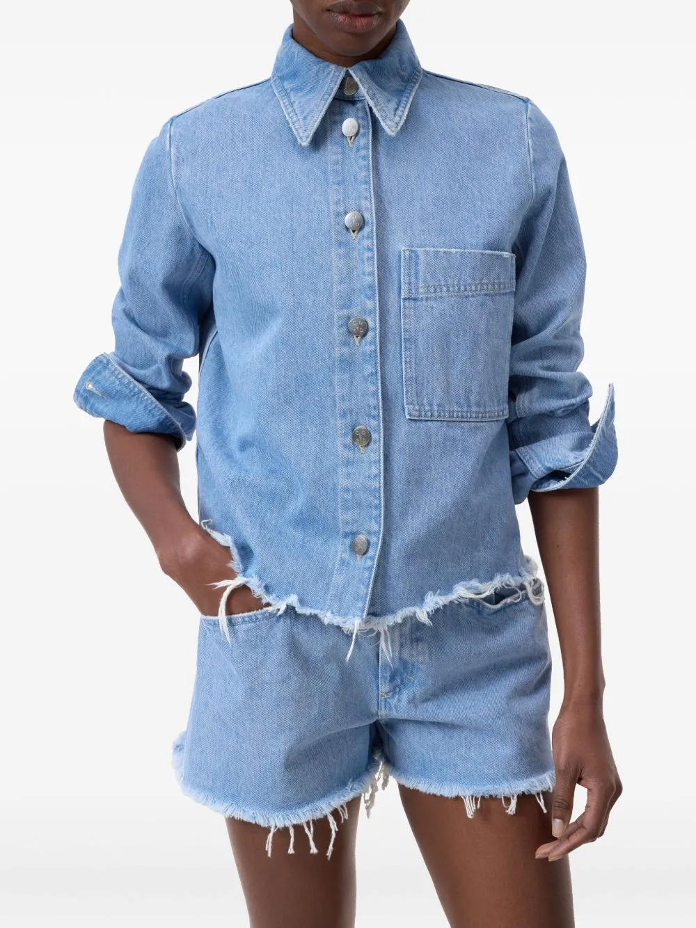 Denim cotton jacket