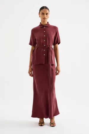 DEVIN TENCEL MAXI SKIRT
