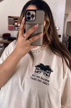 Do No Harm oversized graphic tee