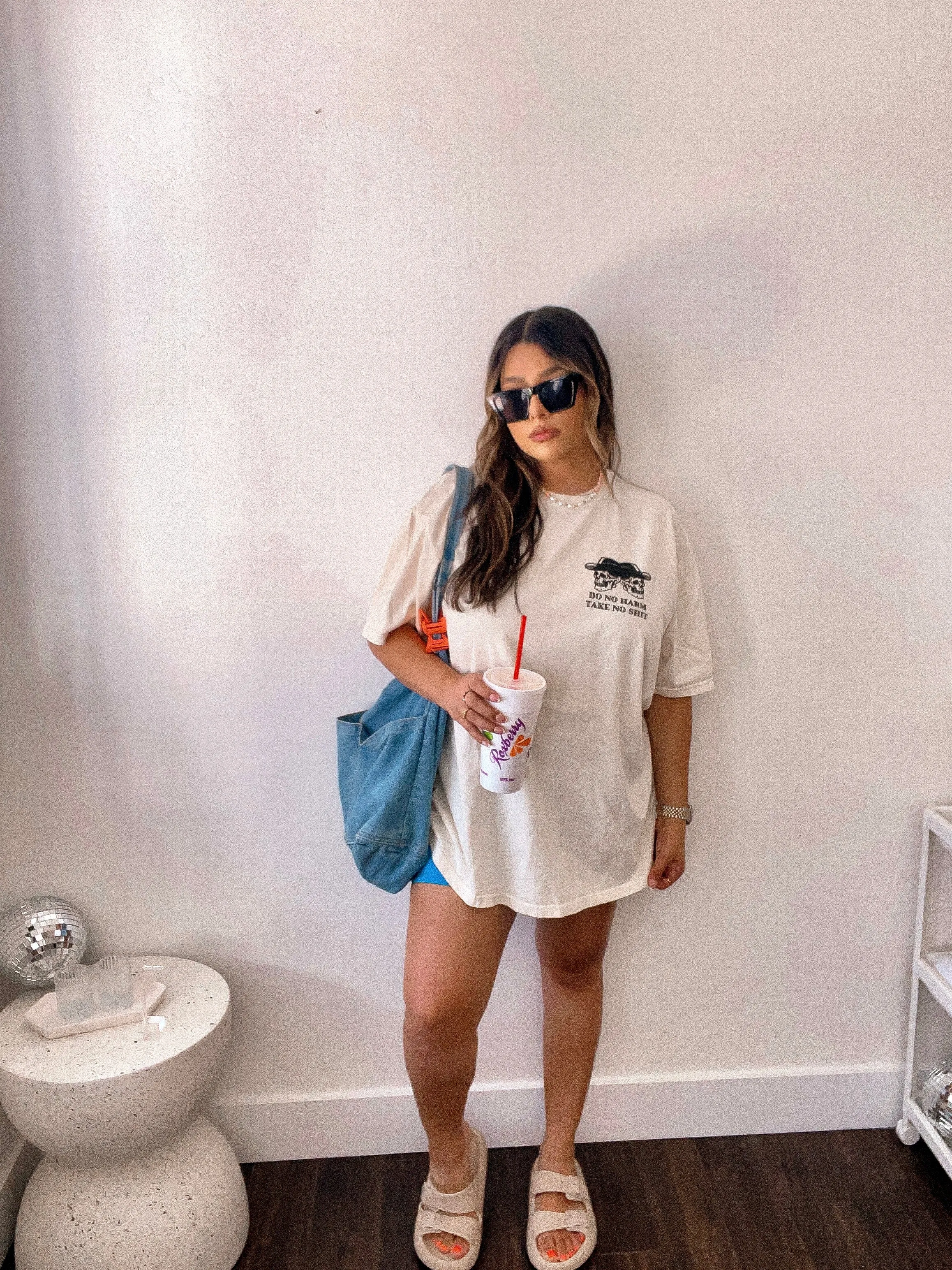 Do No Harm oversized graphic tee