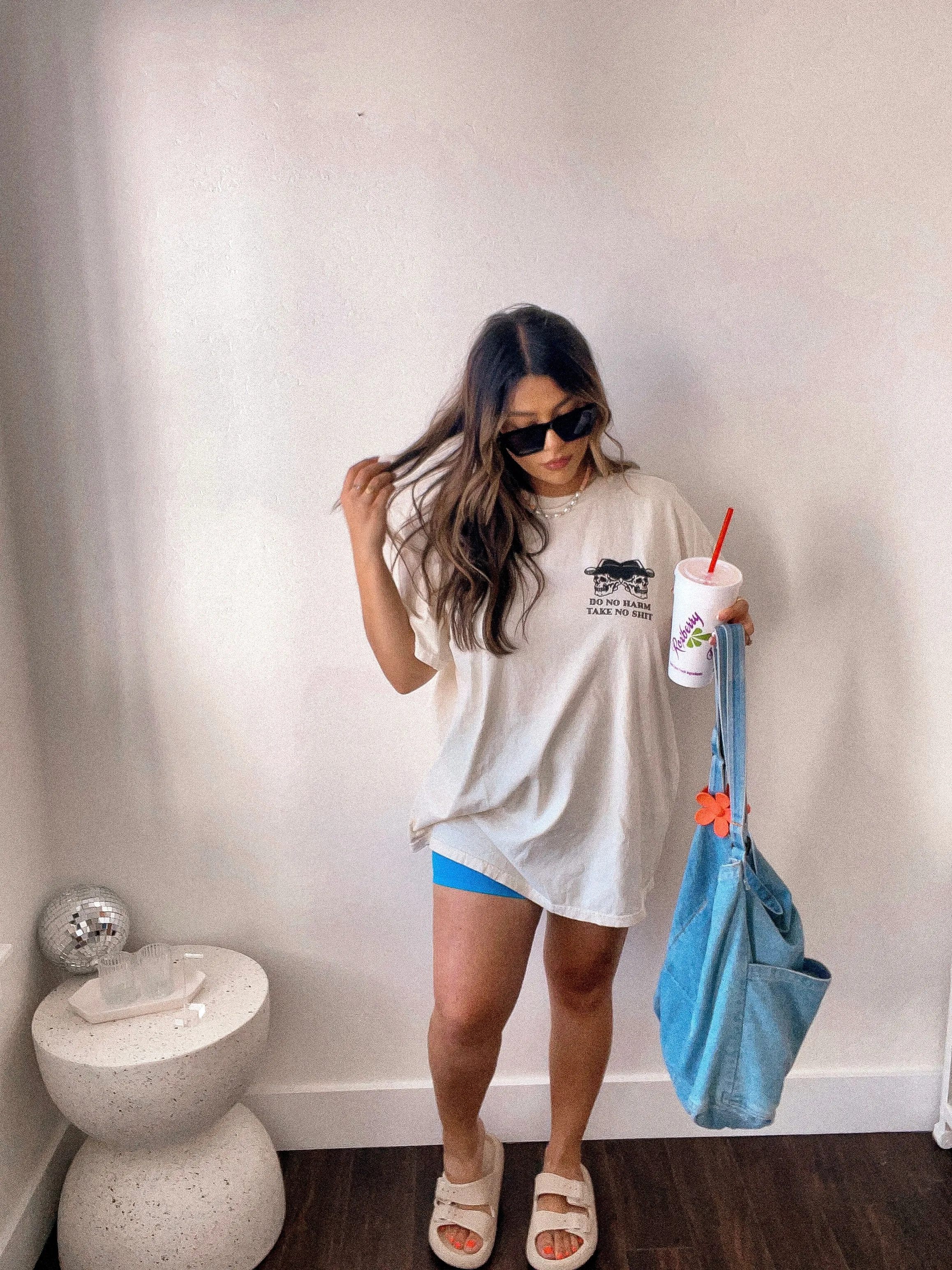 Do No Harm oversized graphic tee