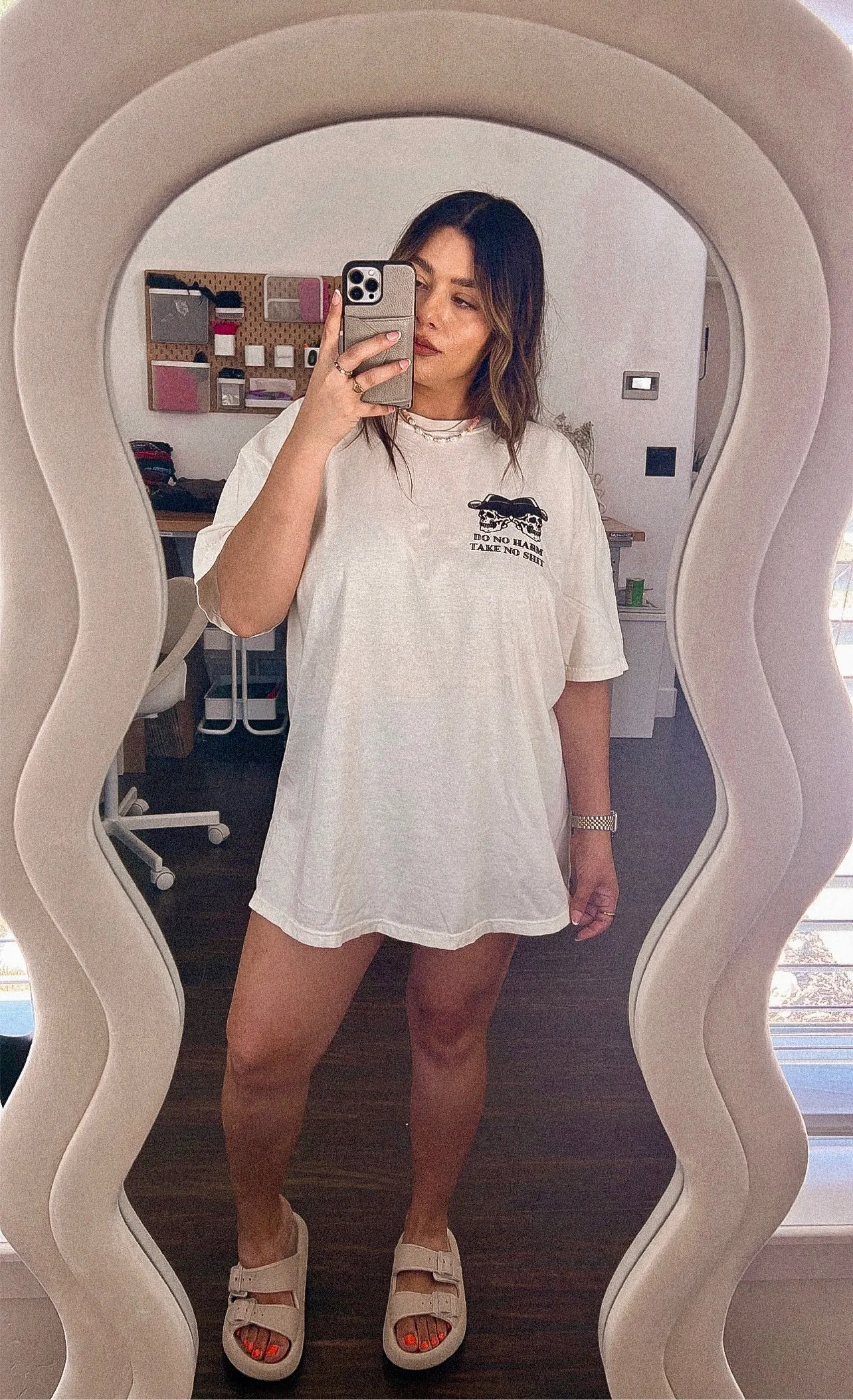 Do No Harm oversized graphic tee