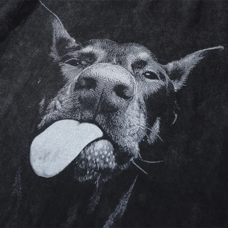 Dobermann Washed Oversized T-Shirt