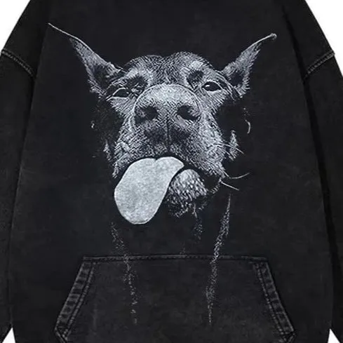 Dobermann Washed Oversized T-Shirt