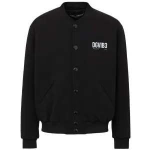 Dolce & Gabbana Black Viscose Jacket