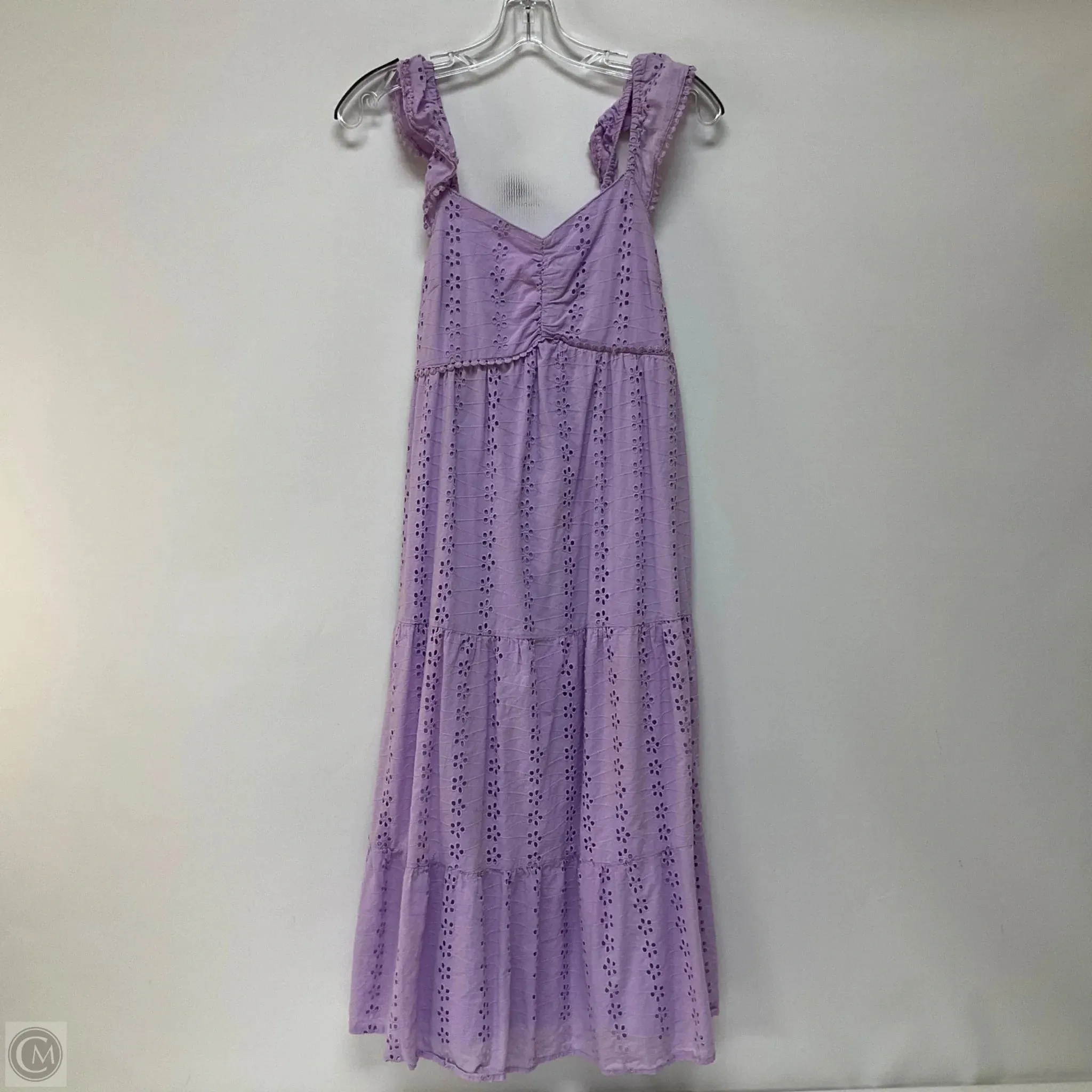 Dress Casual Midi By Clothes Mentor In Purple, Size: S