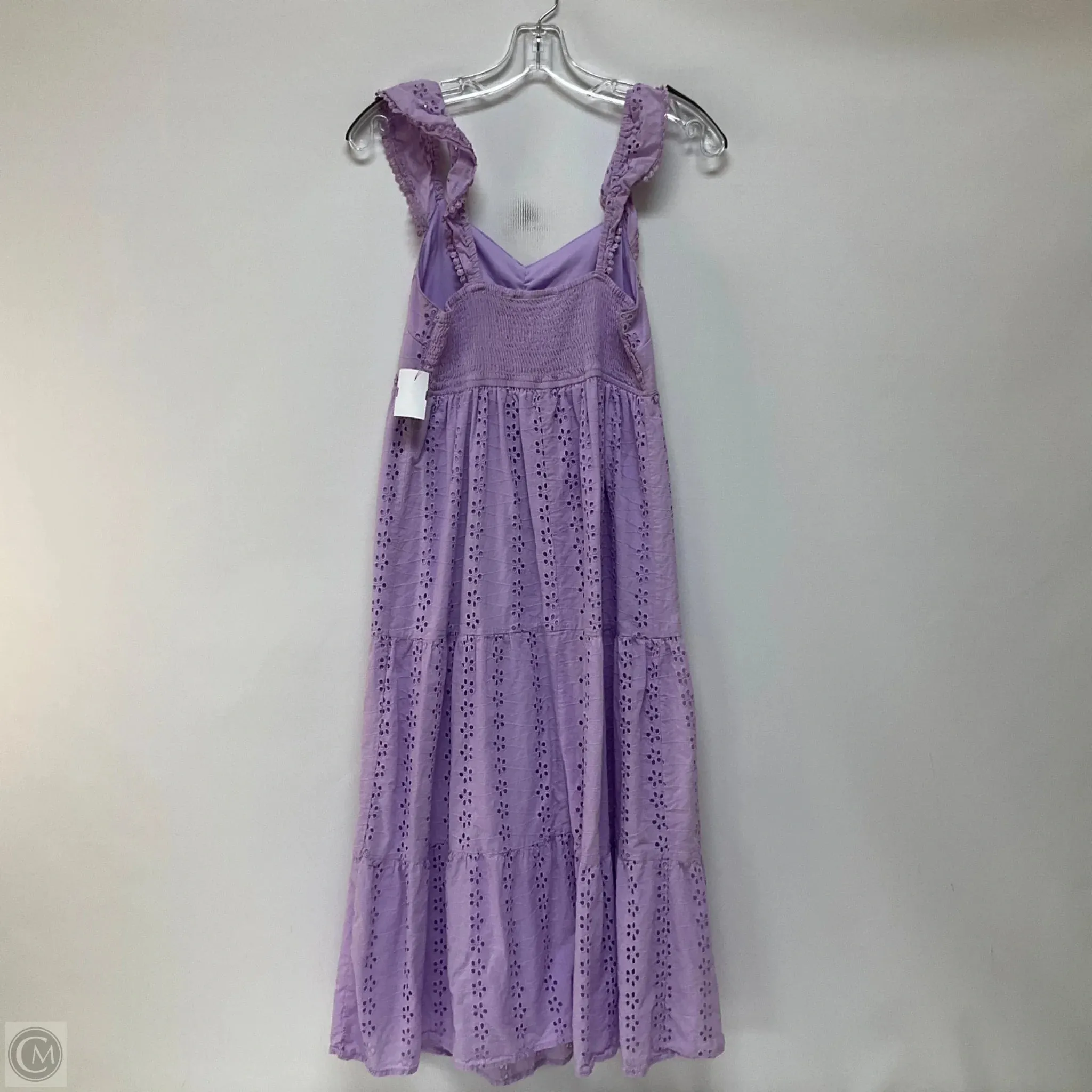 Dress Casual Midi By Clothes Mentor In Purple, Size: S