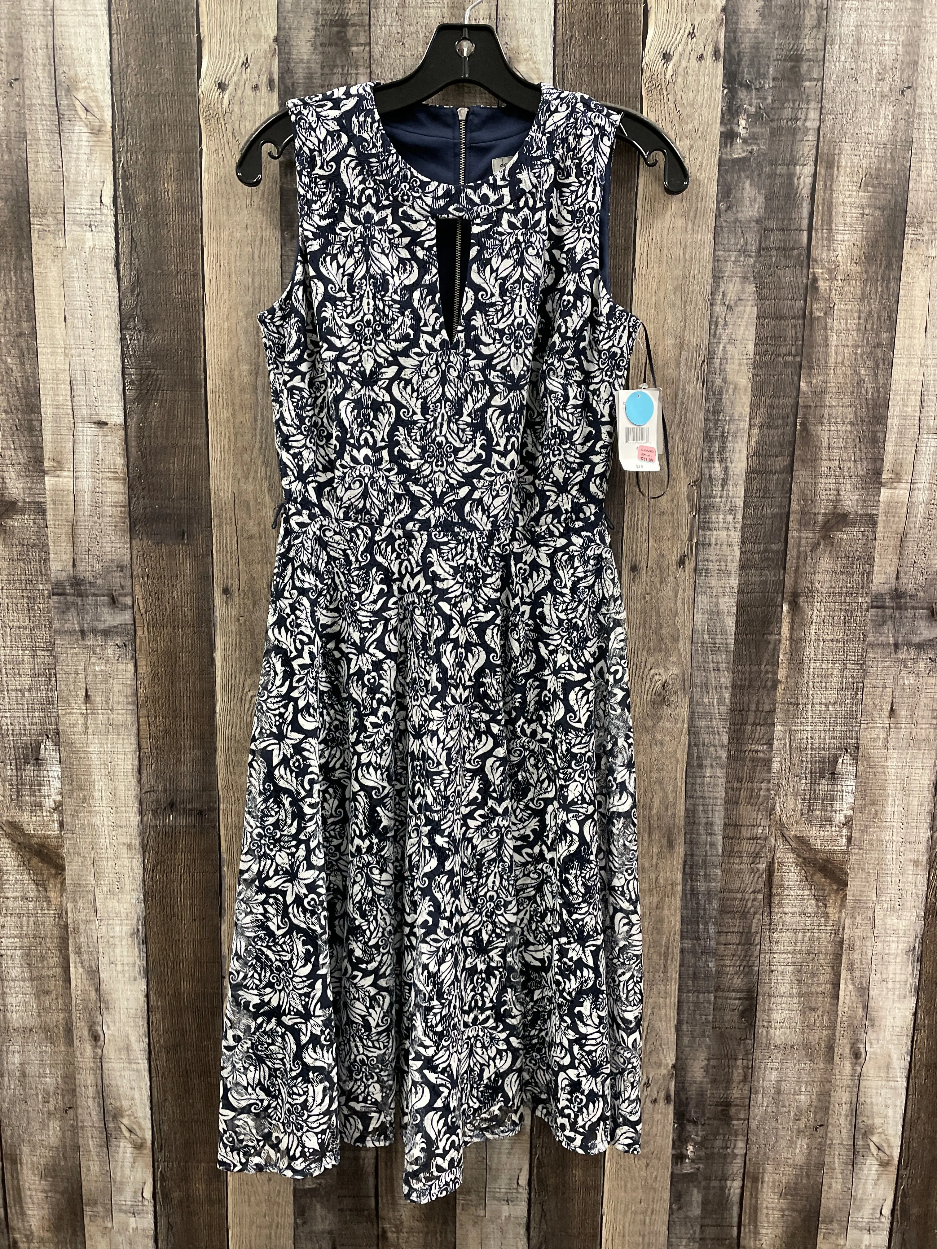 Dress Casual Short By Dannyandnicole In Blue, Size: S