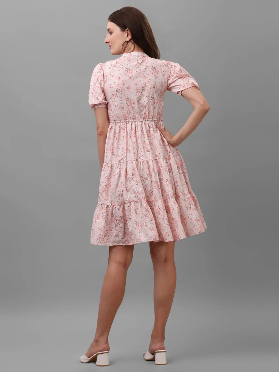dresses for Women western wear floral White