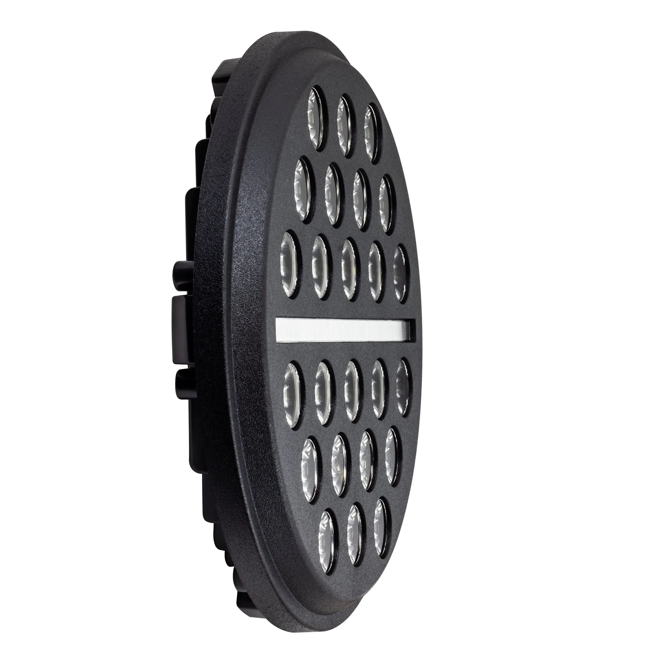 Eagle Lights 7" SLIM LINE Multi LED Projection Headlight - Black - Fits All 7" Harley Davidson and Indian Headlight Buckets
