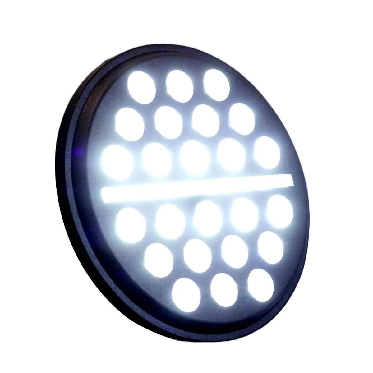 Eagle Lights 7" SLIM LINE Multi LED Projection Headlight - Black - Fits All 7" Harley Davidson and Indian Headlight Buckets