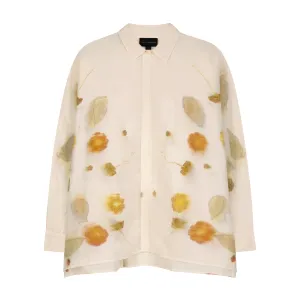 Eco-Printed Oversized Shirt