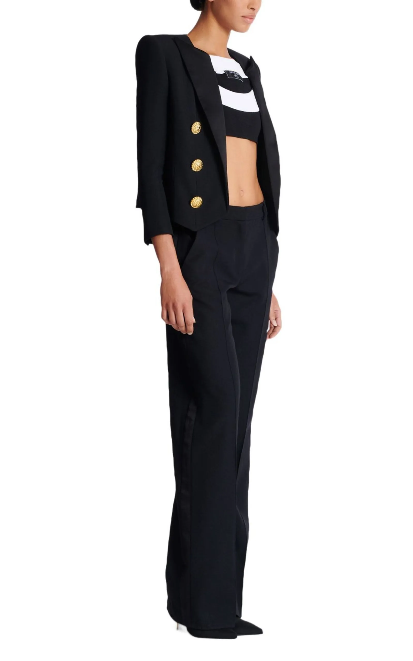 Edge to Edge 6 Button Blazer