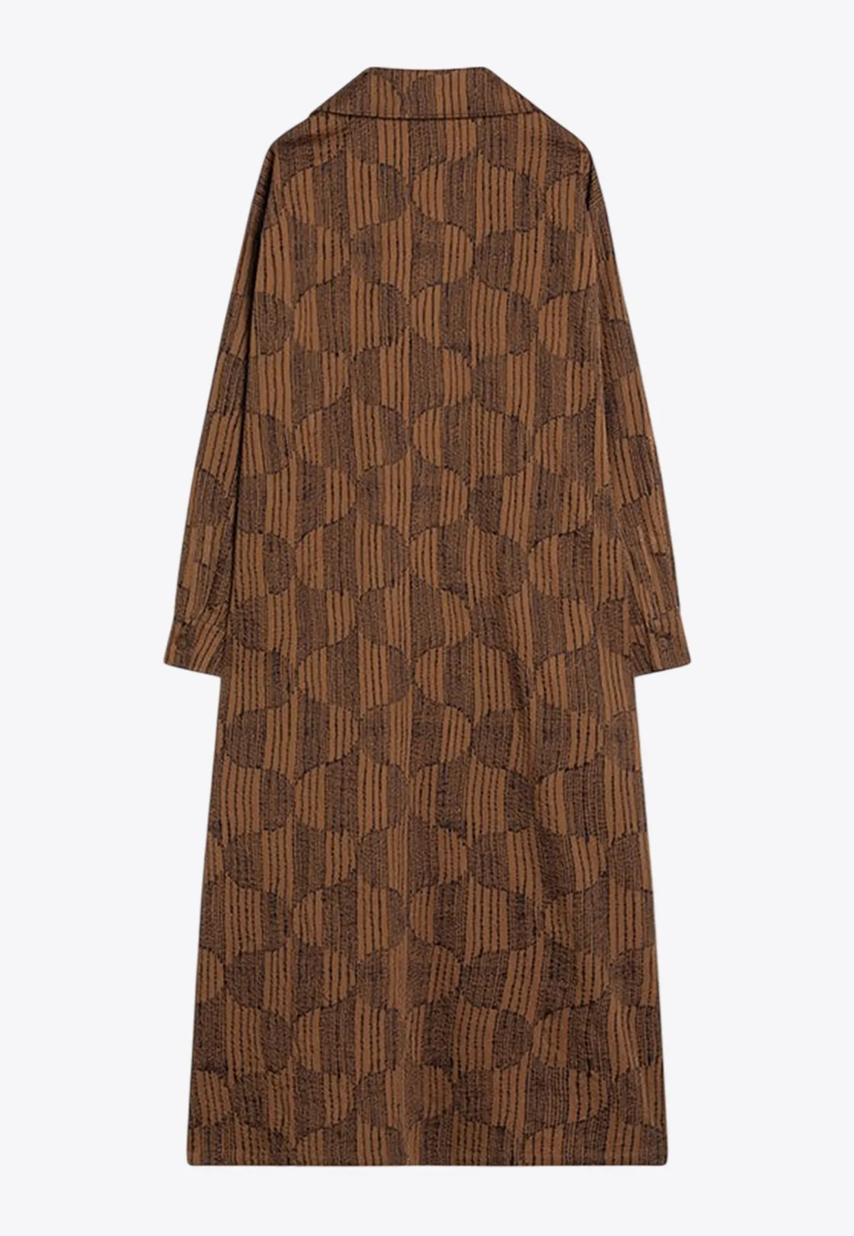 Edwige Printed V-neck Kaftan