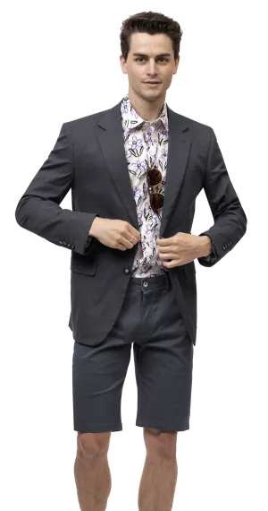 EJ Samuel CHJ01 Charcoal Chino Blazer